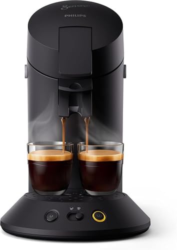 Brewia SENSEO Cafetière à dosette Original Plus Noir intense CSA210/61