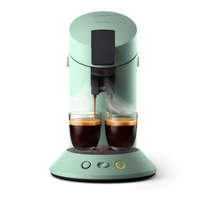 Brewia Senseo Original Plus Machine à café à dosettes Vert Désert CSA210/80
