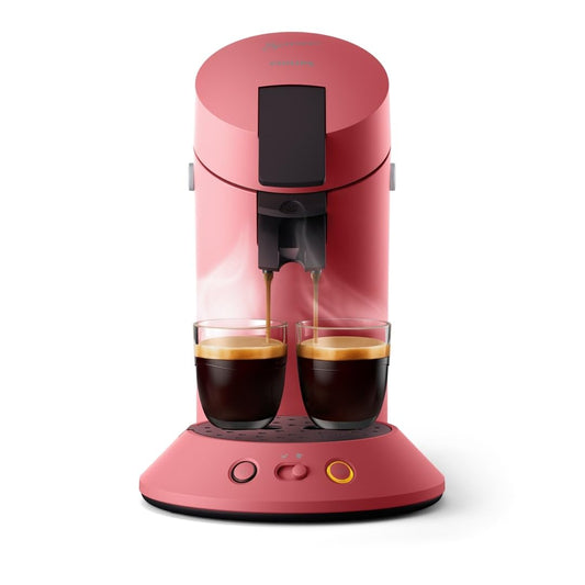 Brewia Senseo Original Plus Machine à café à dosettes Rouge tendre CSA210/35