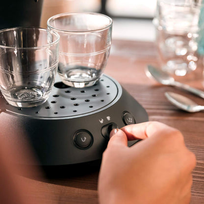 Brewia SENSEO Cafetière à dosette Original Plus Noir intense CSA210/61