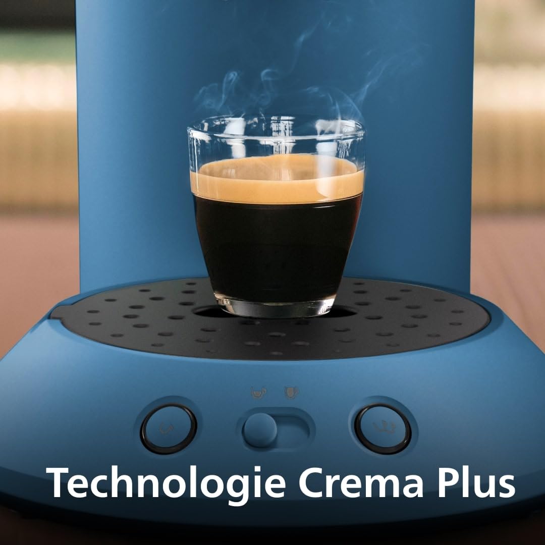 Brewia Senseo Original Plus Machine à café à dosettes Bleu Paon CSA210/00