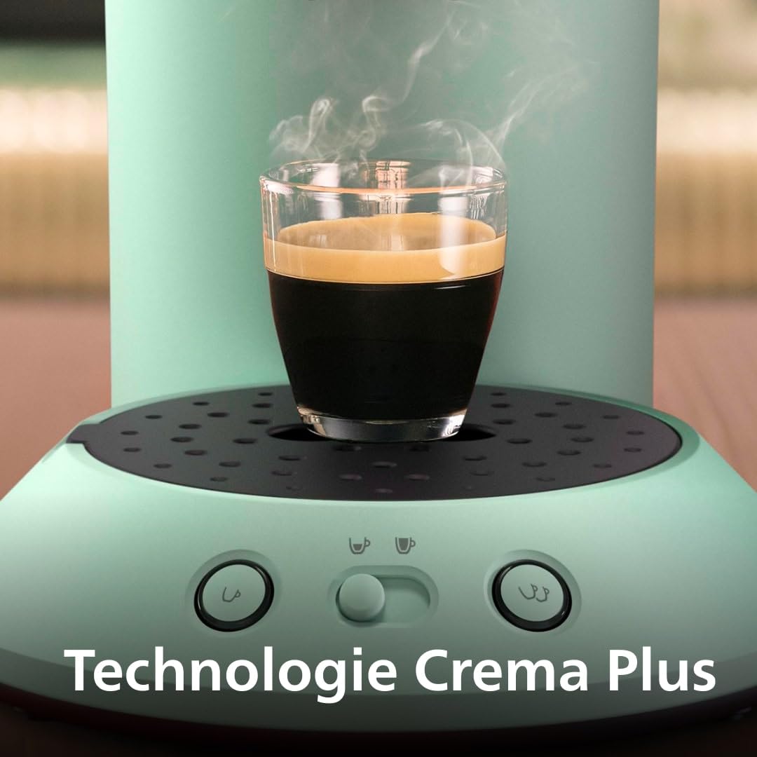 Brewia Senseo Original Plus Machine à café à dosettes Vert Désert CSA210/80