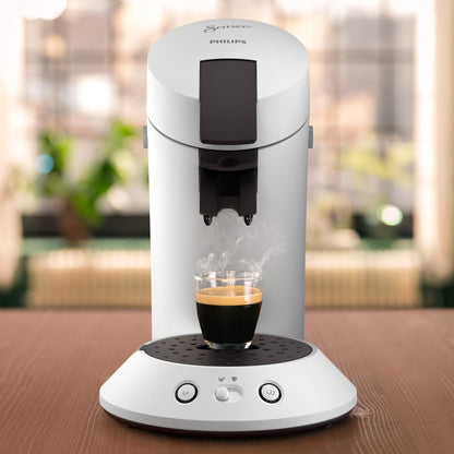 Brewia Senseo Original Plus Machine à Dosettes Blanche CSA210/11